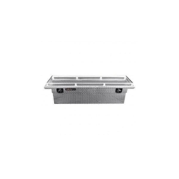 Camlocker 71in Low Profile Crossover Truck Tool Box with Rail, Polished Aluminum KS71ALPRL - main